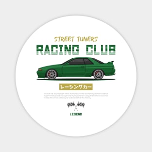 Street Tuner Green Skyline GTR R32 JDM Magnet